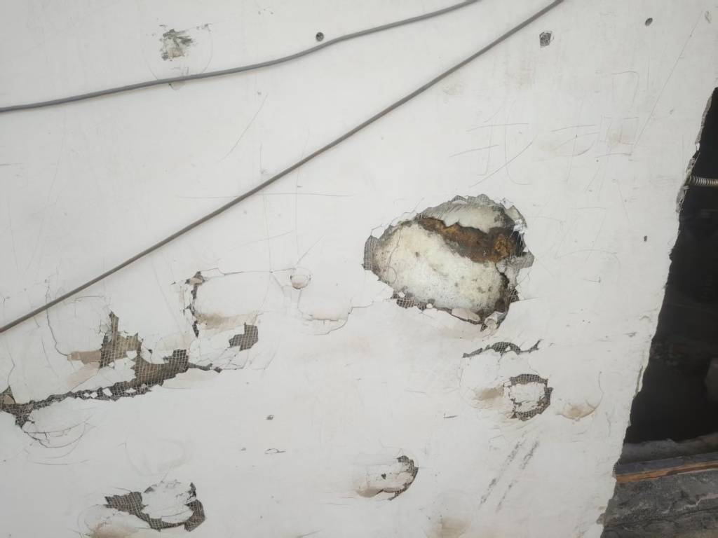 青海曝光16個(gè)安全隱患住宅小區(qū)：防護(hù)層脫落，保溫材料裸露:保溫材料
